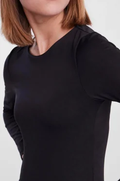 Body b&aacute;sico de manga larga