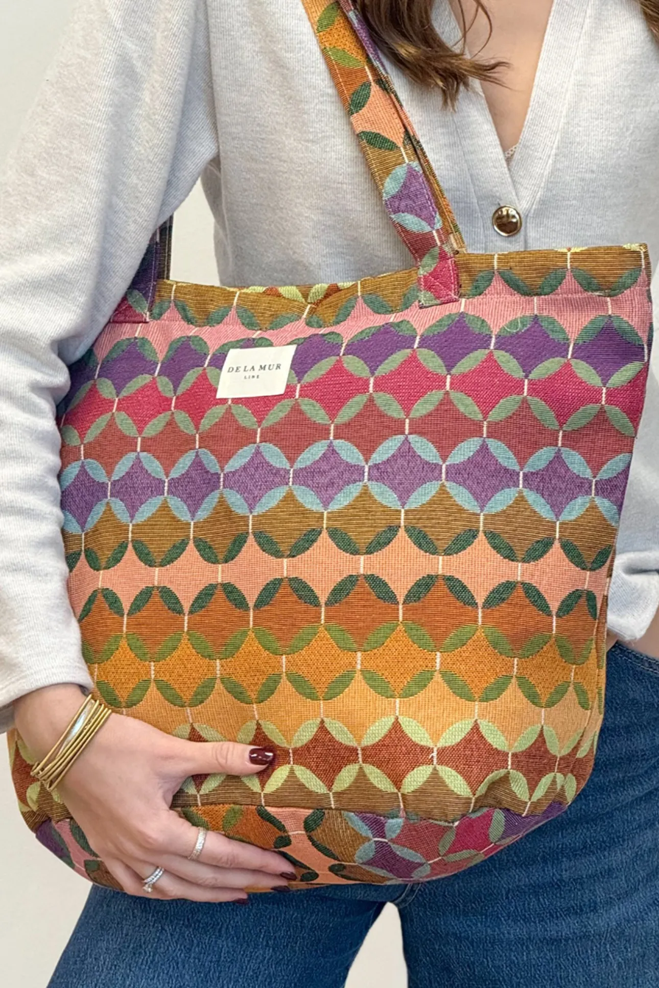 Bolsa Grande Cremallera Sal