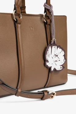 Bolso City con Charm de Flor