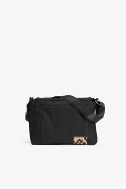 Bolso de Nylon Acolchado con Parche