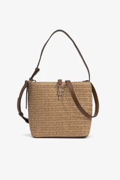 Bolso de paja trenzada