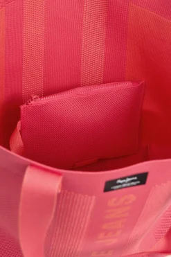 Bolso shopper de malla t&eacute;cnica