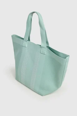 Bolso shopper de malla t&eacute;cnica