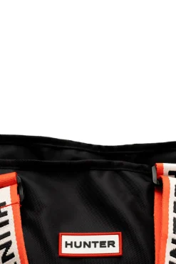 Bolso tote roberts jacquard logo webbing black