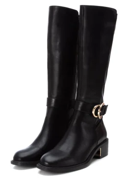 Bota mosquetera polipiel