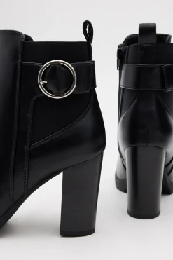 Botin Tacon Hebilla Plataforma