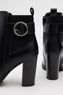 Botin Tacon Hebilla Plataforma