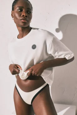 Braga bikini brasile&ntilde;a color block B&W