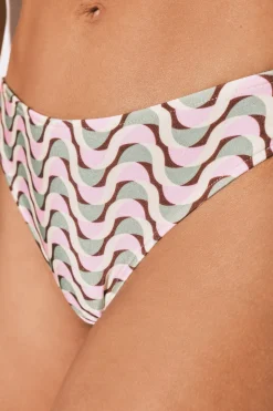 Braga bikini cl&aacute;sica estampado geom&eacute;trico