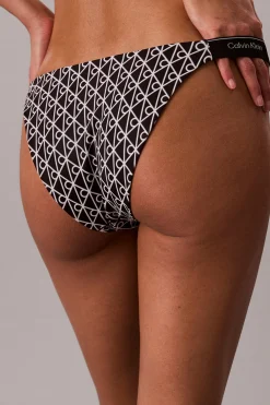 Braga de bikini cadera estampada