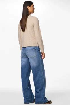 C&aacute;rdigan botones cuello redondo