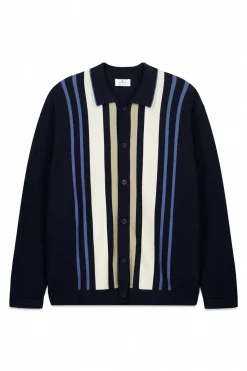 C&aacute;rdigan botones raya vertical