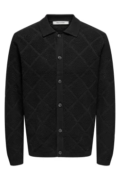 Cárdigan cierre de botones