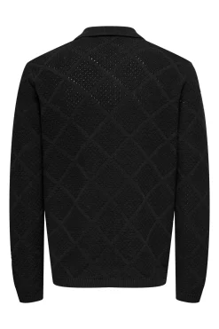 C&aacute;rdigan cierre de botones