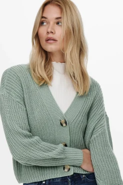 C&aacute;rdigan cierre de botones