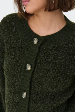 C&aacute;rdigan cierre de botones