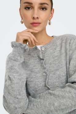 C&aacute;rdigan cierre de botones