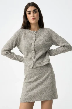 Cárdigan Con Botones Decorativos