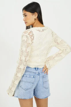 C&aacute;rdigan con lazo lateral