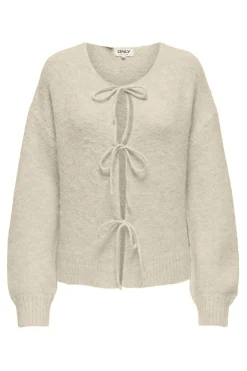 Cárdigan con lazos