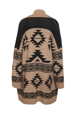 c&aacute;rdigan &eacute;tnico cuello