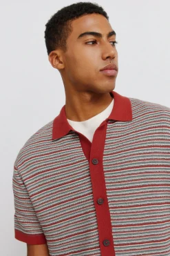 C&aacute;rdigan estructura manga corta