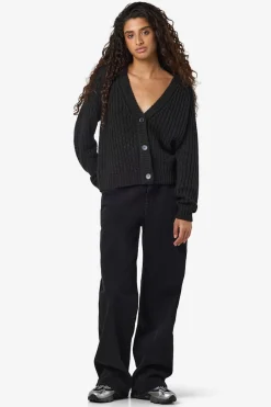 Cárdigan grueso botones