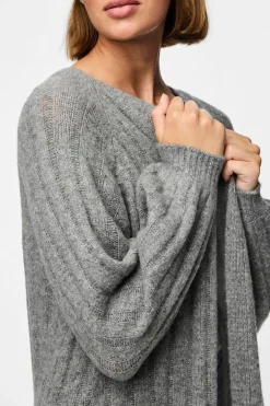 C&aacute;rdigan largo de punto