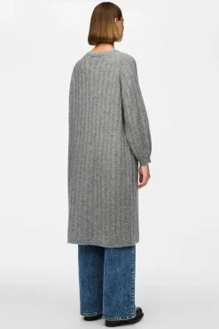 C&aacute;rdigan largo de punto