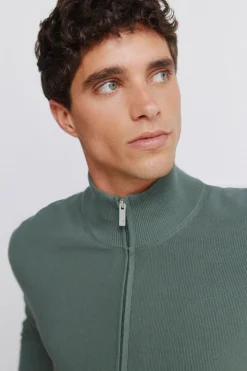 C&aacute;rdigan liso estructura