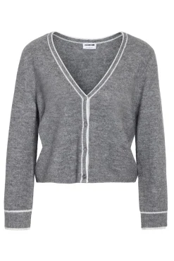 c&aacute;rdigan pico abotonado