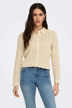 C&aacute;rdigan punto calado