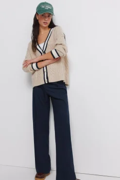 C&aacute;rdigan trenzado