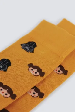 Calcet&iacute;n alto darth vader y leia