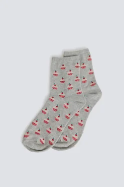 Calcet&iacute;n largo cupcake