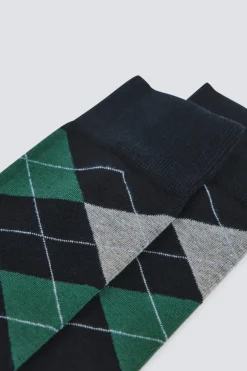 Calcet&iacute;n largo rombos