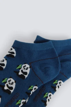 Calcet&iacute;n tobillero panda