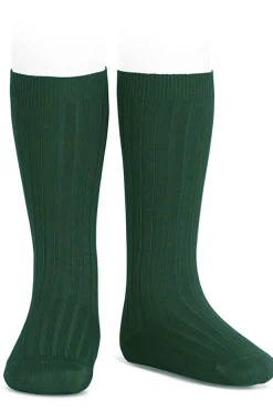 Calcetines altos b&aacute;sicos canal&eacute;