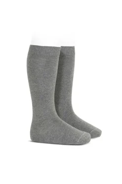 Calcetines altos básicos punto liso
