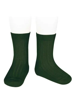 Calcetines cortos básicos canalé