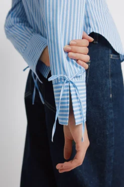 Camisa algod&oacute;n entallada