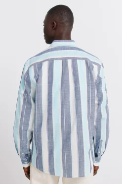 Camisa algod&oacute;n rayas