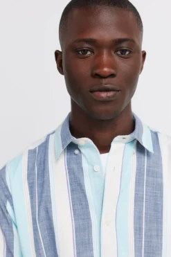 Camisa algod&oacute;n rayas