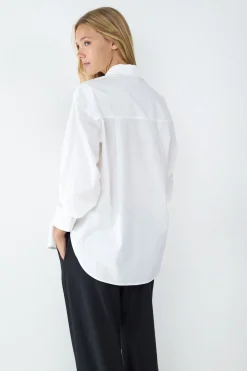 Camisa b&aacute;sica popel&iacute;n