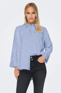 Camisa bajo asim&eacute;trico manga larga