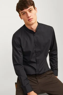 Camisa casual popel&iacute;n