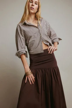 Camisa corta oversize