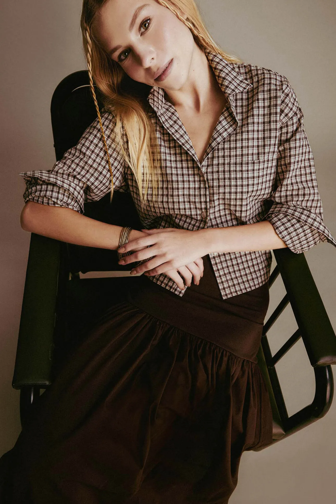 Camisa corta oversize