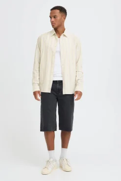 Camisa de algod&oacute;n manga larga