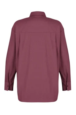 Camisa de algod&oacute;n oversize